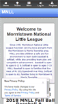 Mobile Screenshot of mnll.org